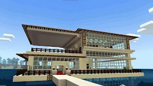 Modern Mansion Map For MCPE 2020 Screenshot 0
