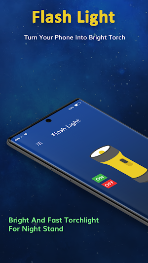 Flashlight : LED Torch light Screenshot 0