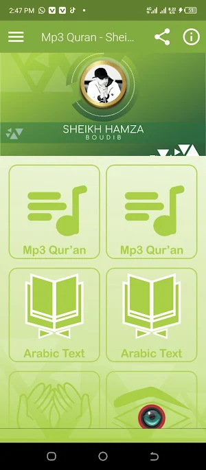 Hamza Boudib Mp3 Quran Screenshot 0