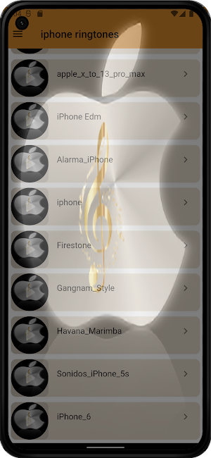 iphone ringtones Screenshot 1