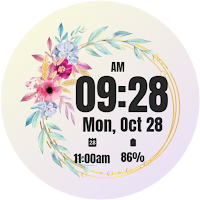 Elegant Bloom Watch Face