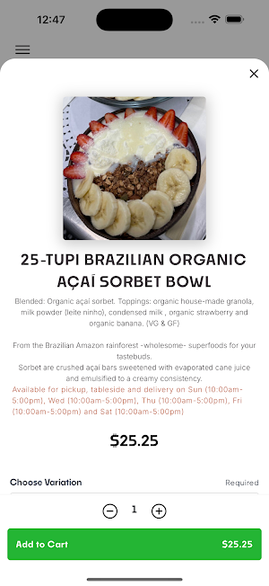 World Green Acai Screenshot 1