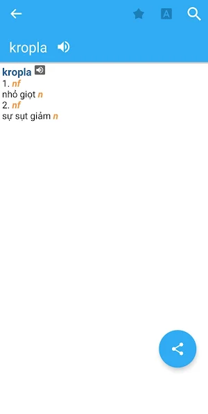 Vietnamese-Polish Dictionary Screenshot 2