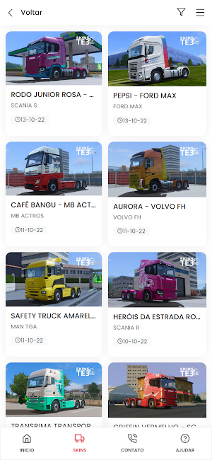 Skins Truckers Of Europe 3 Screenshot 1