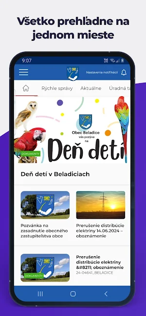Obec Beladice Screenshot 0