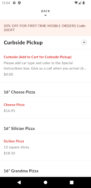 Jimmy's Pizza NYC Screenshot 2
