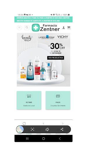 Farmacia Zentner Screenshot 0