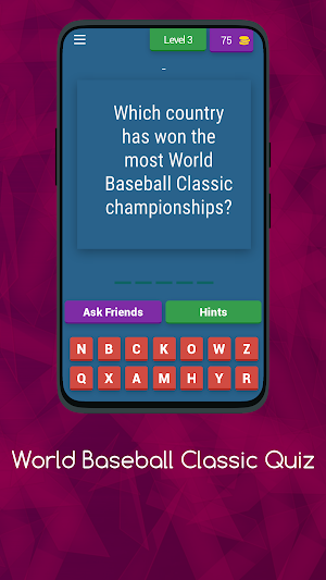 World Baseball Classic Quiz Screenshot 3