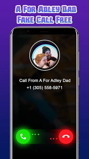 Adley Dad's Video Call Prank Screenshot 1