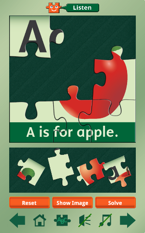 Little Jigs ABC Puzzles Screenshot 1