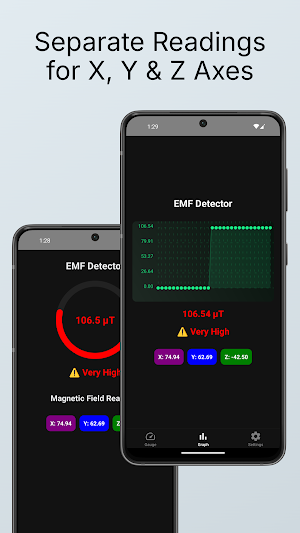 EMF Detector Screenshot 2