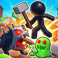 Stickman Monster Battle 3D