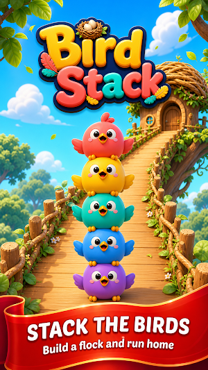 Bird Stack: Run Home Screenshot 0