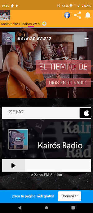Radio Kairos Screenshot 0