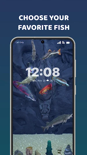 Wild Aquarium Wallpaper 3D Screenshot 2