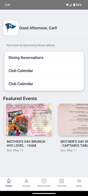 Hyannis Yacht Club Screenshot 1