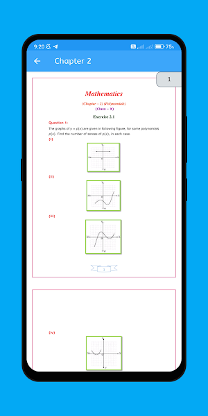 Class 10 Maths NCERT Solution Screenshot 1
