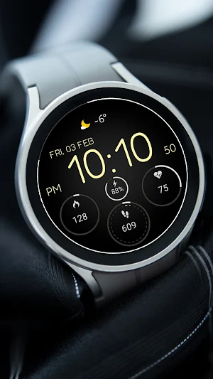 Minimal ZENGI TS02 Watch face Screenshot 0