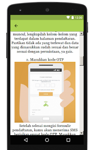 Cara Mudah Daftar Driver Gojek Screenshot 2