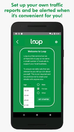 Loop - local audio traffic rep Screenshot 0