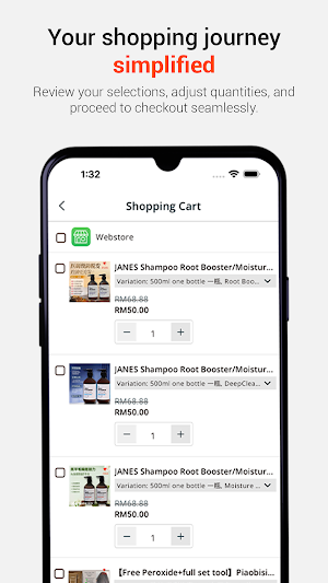 Janes Products Store Screenshot 3