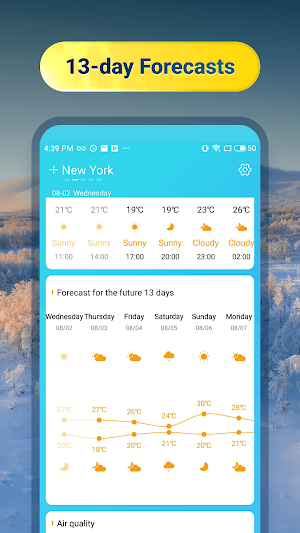 Daily Weather Screenshot 1