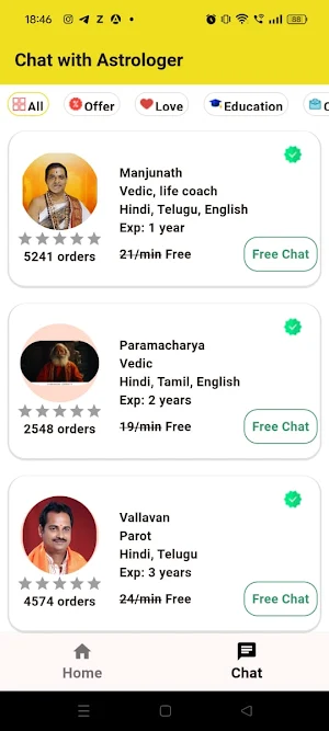 Astroping-Talk to Astrologer Screenshot 2