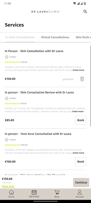 Dr Laura Clinic Screenshot 2