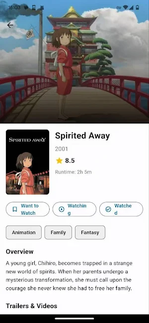 FilmReelTV Screenshot 2