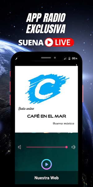 Radio café en el mar Screenshot 1