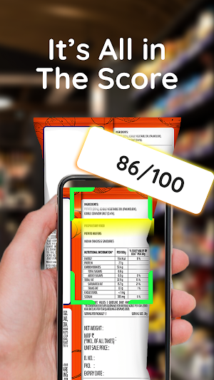 Healthy food scanner cosmetic Screenshot 2