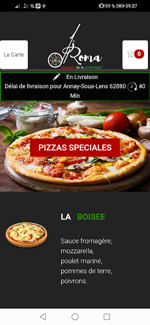 Di Roma Pizza Annay Screenshot 2