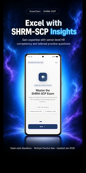 SHRM-SCP Prep 2026 ® ExamCert Screenshot 1