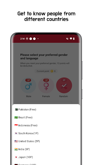 Love Talk - Random Chat Screenshot 2