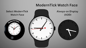ModernTick Watch Face Screenshot 2