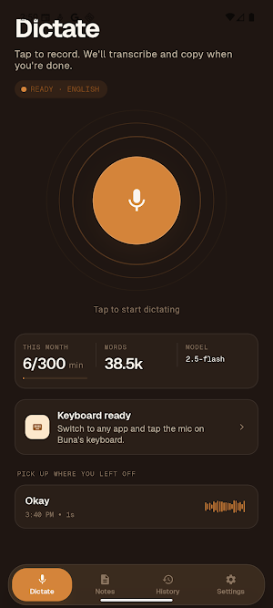 Buna Voice Screenshot 0