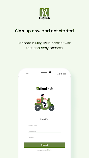 MagilHub Delivery Partner Screenshot 2