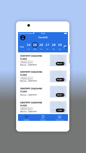 CENTRFIT Screenshot 1