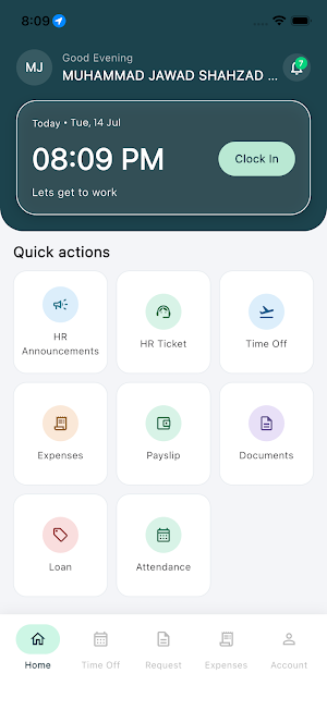 QawsPro HRM Screenshot 2