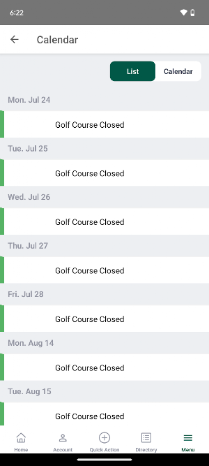 The Plantation Golf Club Screenshot 2
