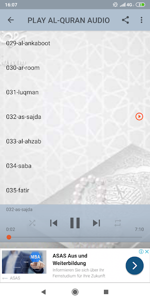 Tadarus Al Qur'an Latin Screenshot 2
