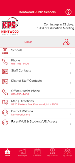 Kentwood Public Schools Screenshot 0