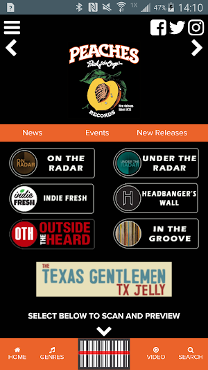 Peaches Records Screenshot 1