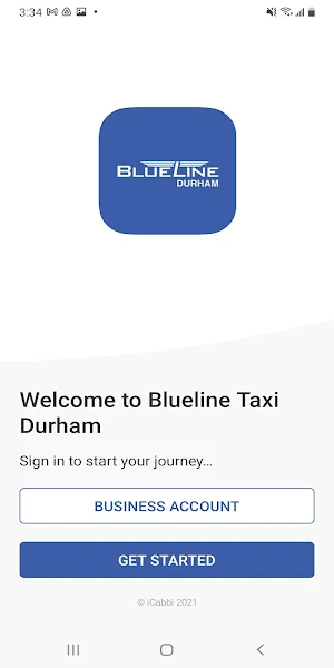 Blueline Taxi Durham Screenshot 0