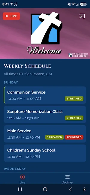 SRVBC Media Catalog Screenshot 0