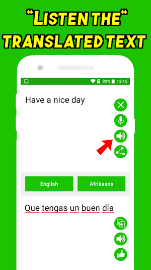 Spanish-English Translator Screenshot 1
