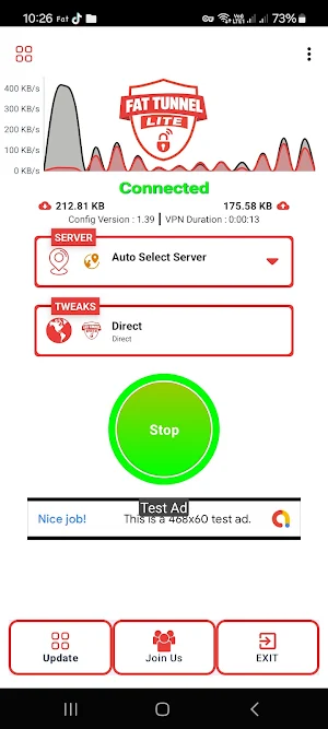 Fat Tunnel Lite Screenshot 0