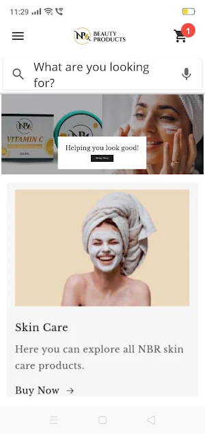 NBR NATURAL BEAUTY Screenshot 0