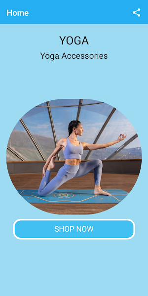 Yoga Accessories Studio Shop Screenshot 0