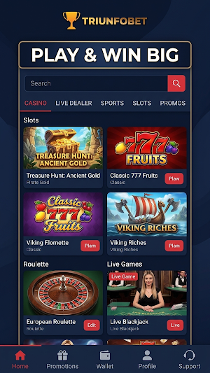 TriunfoBet Screenshot 0